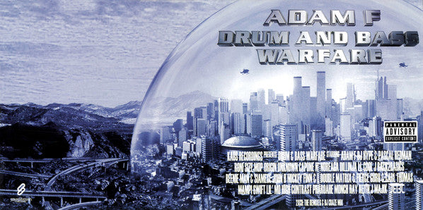 Adam F : Drum And Bass Warfare (2xCD, Mixed)