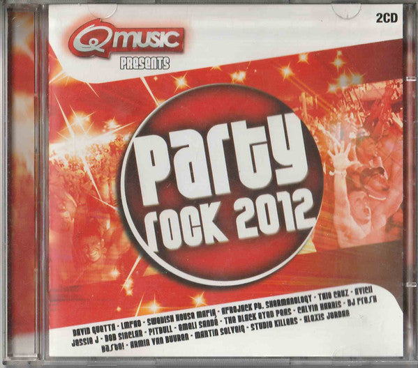 Various : Qmusic Presents Party Rock 2012 (2xCD, Comp)