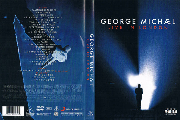 George Michael : Live In London (2xDVD-V, Copy Prot., PAL, Reg)