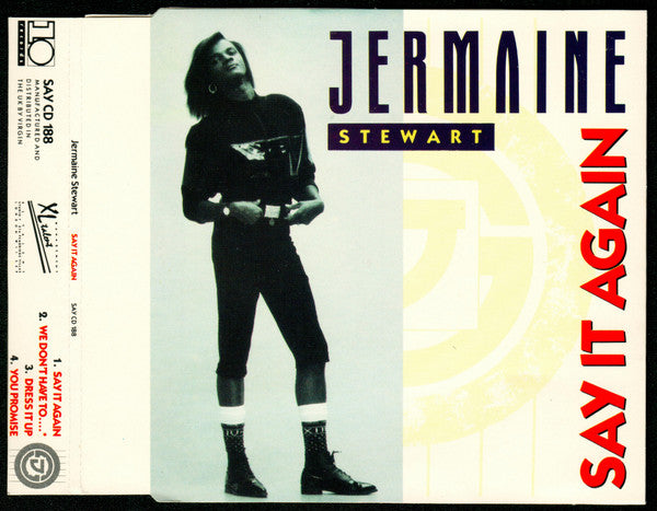 Jermaine Stewart : Say It Again (CD, Maxi)
