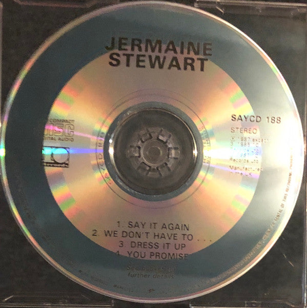 Jermaine Stewart : Say It Again (CD, Maxi)