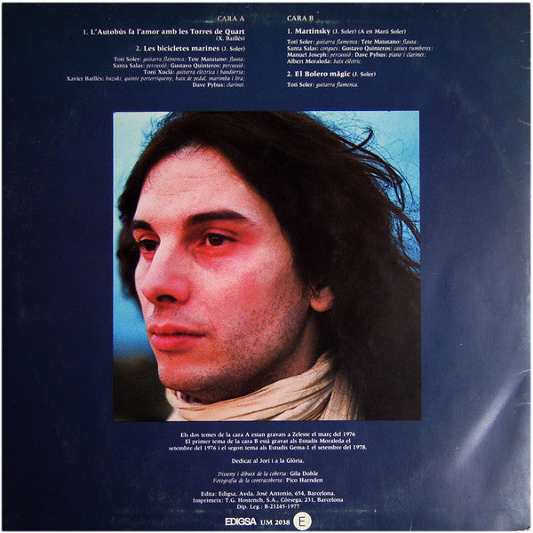 Toti Soler : Desdesig (LP, Album)