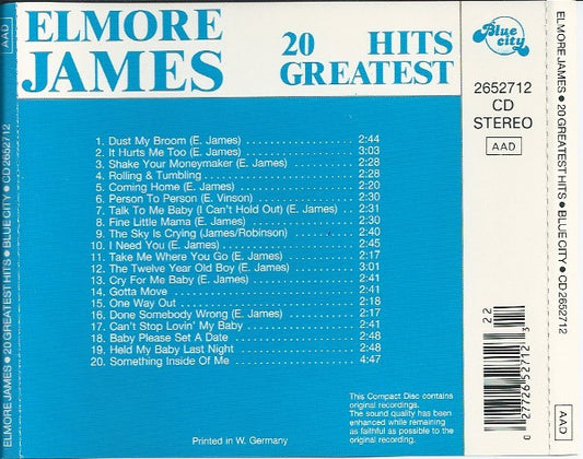Elmore James : 20 Greatest Hits (CD, Comp)