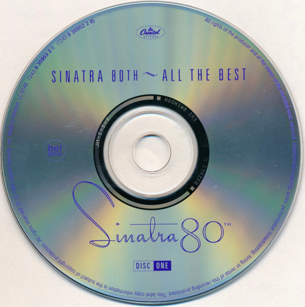 Frank Sinatra : Sinatra 80th All The Best (2xCD, Comp)