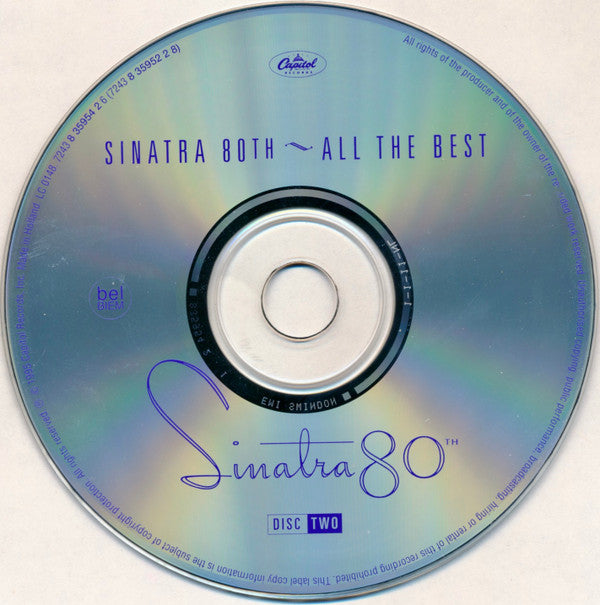 Frank Sinatra : Sinatra 80th All The Best (2xCD, Comp)
