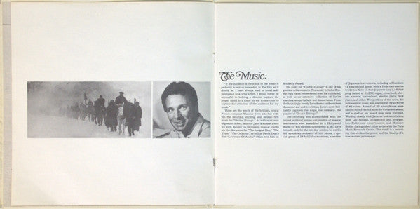 Maurice Jarre : Doctor Zhivago (Original Sound Track Album) (LP, Album, Mono, gat)