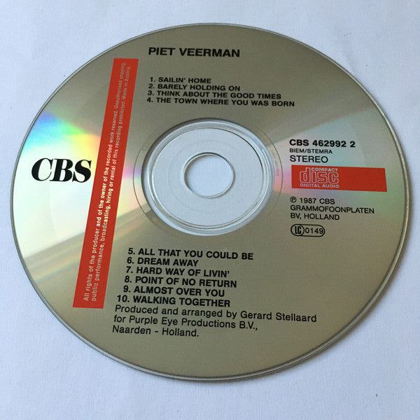 Piet Veerman : Piet Veerman (CD, Album, RE)