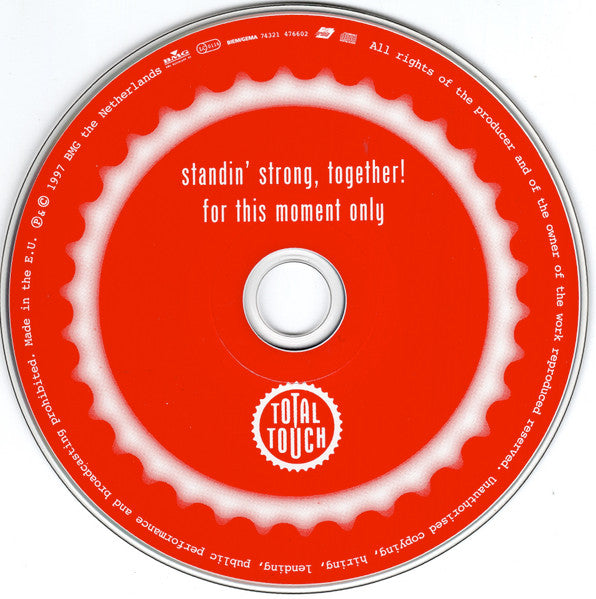 Total Touch : Standin' Strong, Together! / For This Moment Only (CD, Single, Car)