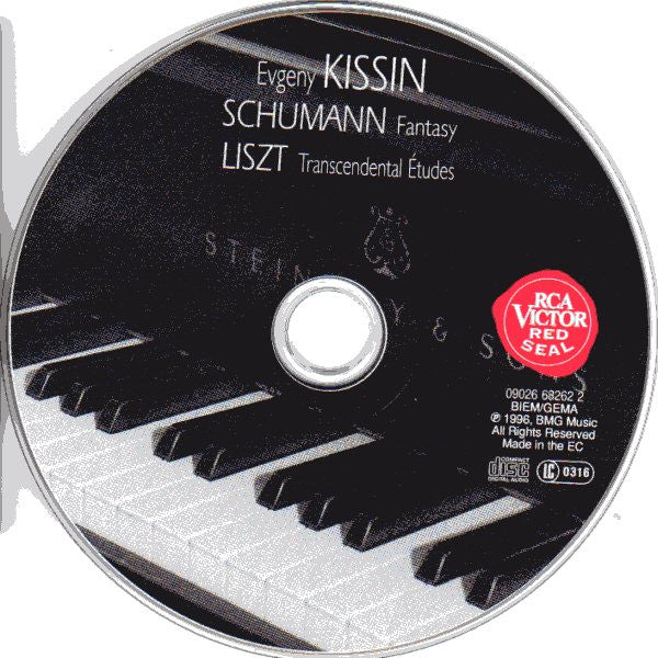 Robert Schumann, Franz Liszt - Yevgeny Kissin : Fantasy - Transcendental Études (CD, Album)
