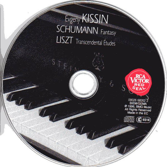Robert Schumann, Franz Liszt - Yevgeny Kissin : Fantasy - Transcendental Études (CD, Album)