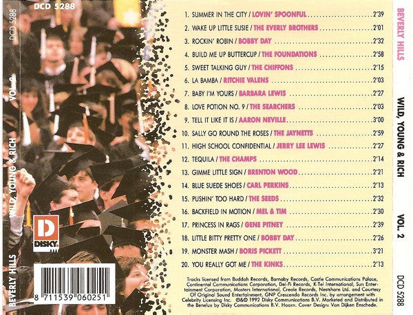 Various : Beverly Hills Wild, Young & Rich Vol 2 (CD, Comp)