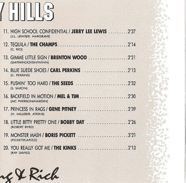 Various : Beverly Hills Wild, Young & Rich Vol 2 (CD, Comp)