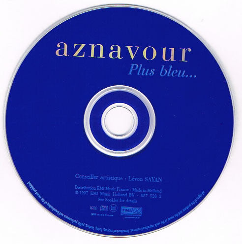 Charles Aznavour : Plus Bleu ... (CD, Album)