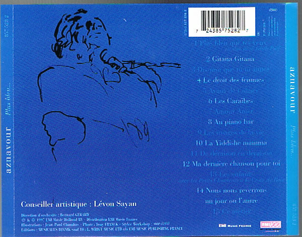 Charles Aznavour : Plus Bleu ... (CD, Album)