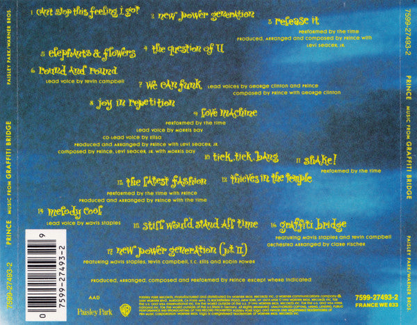 Prince : Graffiti Bridge (CD, Album)