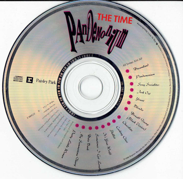 The Time : Pandemonium (CD, Album)