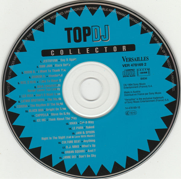 Various : Top DJ Collector (CD, Comp)