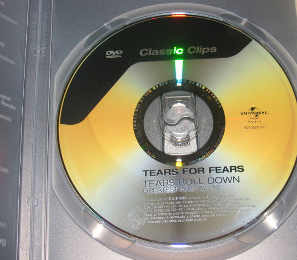 Tears For Fears : Tears Roll Down (Greatest Hits 82 - 92) (DVD, Comp, NTSC)