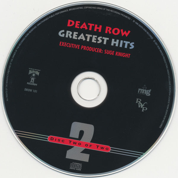 Various : Death Row - Greatest Hits (2xCD, Comp, RE, RM)