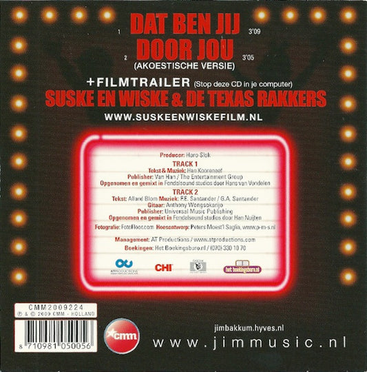 Jim (5) : Dat Ben Jij (CD, Single, Enh)