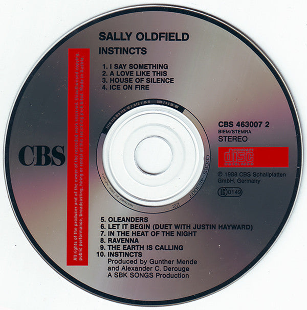 Sally Oldfield : Instincts (CD, Album)