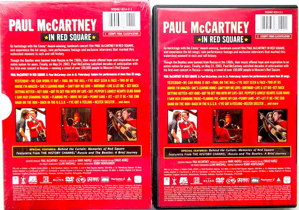 Paul McCartney : In Red Square (DVD-V, PAL)