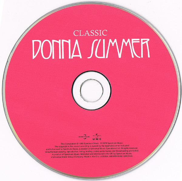 Donna Summer : Classic Donna Summer (CD, Comp)