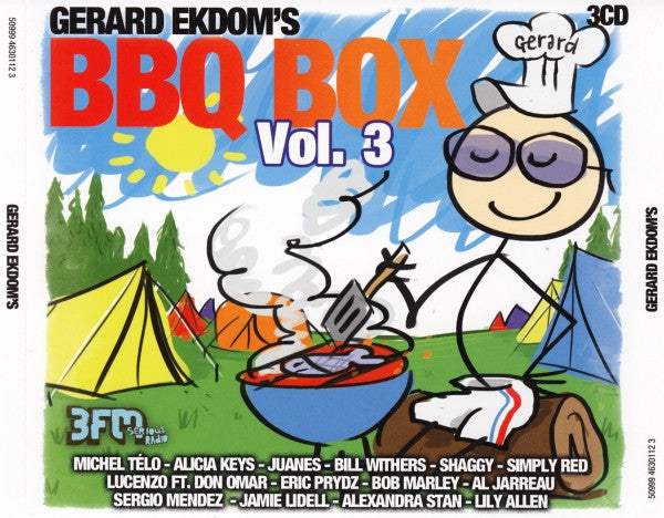 Various : Gerard Ekdom's BBQ Box Vol. 3 (3xCD, Comp)