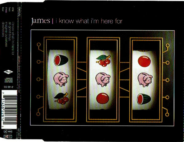 James : I Know What I'm Here For (CD, Maxi)