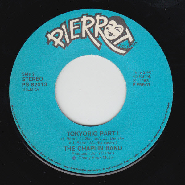 The Chaplin Band : No Tricks (7")