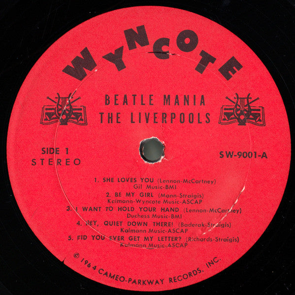 The Liverpools : Beatle Mania! In The USA (LP)