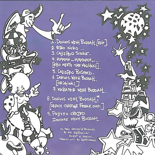 Eboman : Sampling Madness 1 - Donuts With Buddah (CD, EP, May)