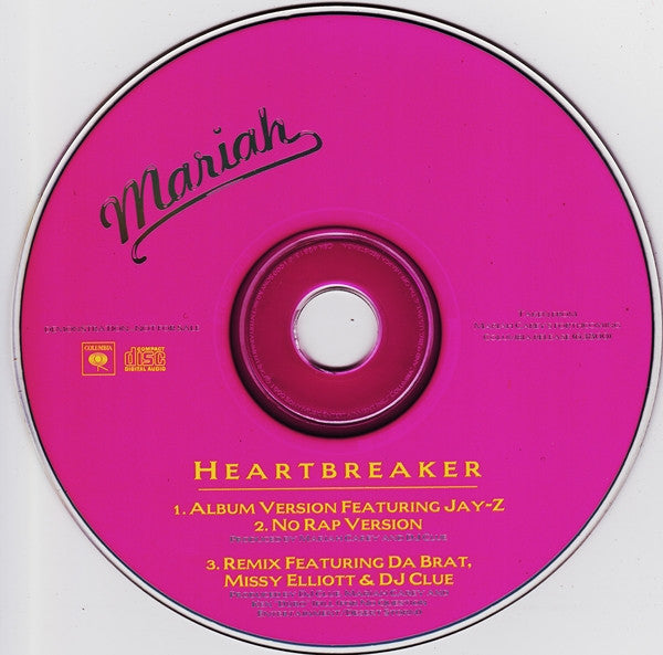 Mariah Carey : Heartbreaker (CD, Single, Promo)