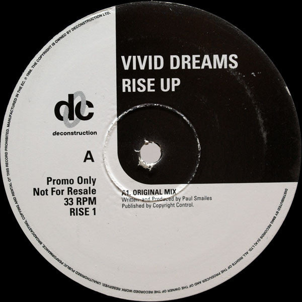 Vivid Dreams : Rise Up (12", Promo)