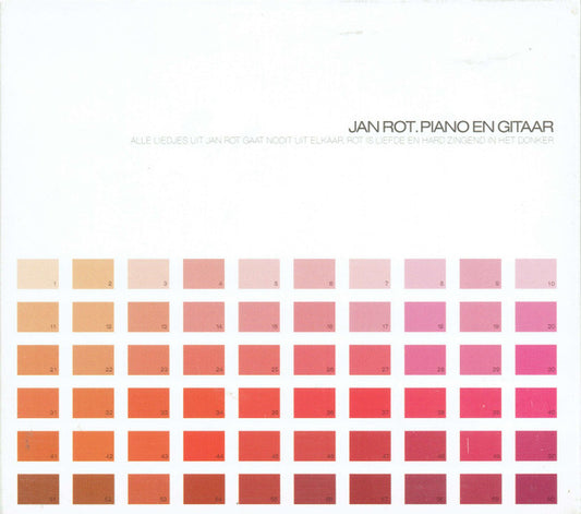 Jan Rot : Piano En Gitaar (2xCD)