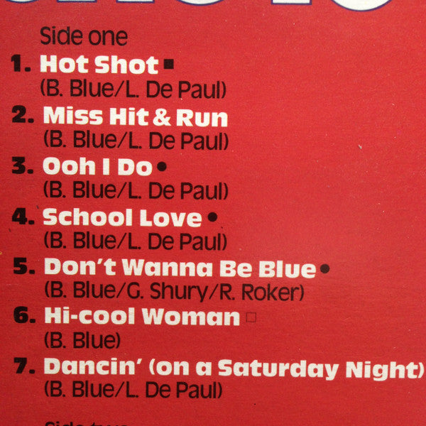 Barry Blue : Hot Shots (LP)