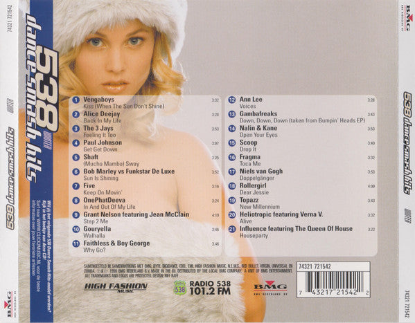 Various : 538 Dance Smash Hits - Winter (CD, Comp)