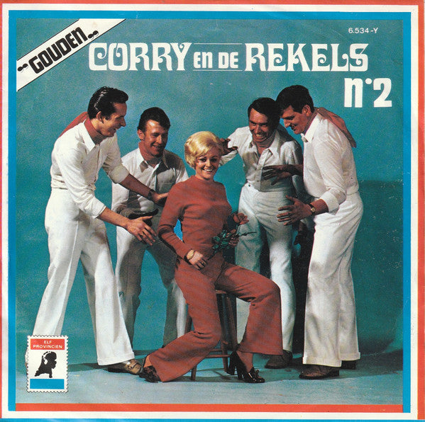 Corry En De Rekels : Gouden Corry En De Rekels No 2 (7", Single, Mono, RE)