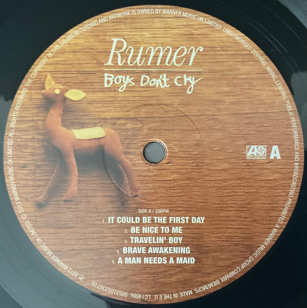 Rumer : Boys Don't Cry (LP, Album)