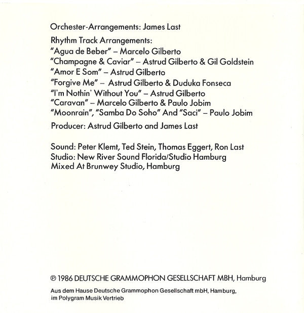 James Last / Astrud Gilberto : Plus (CD, Album)