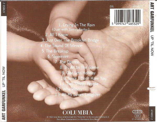 Art Garfunkel : Up 'Til Now (CD, Album)