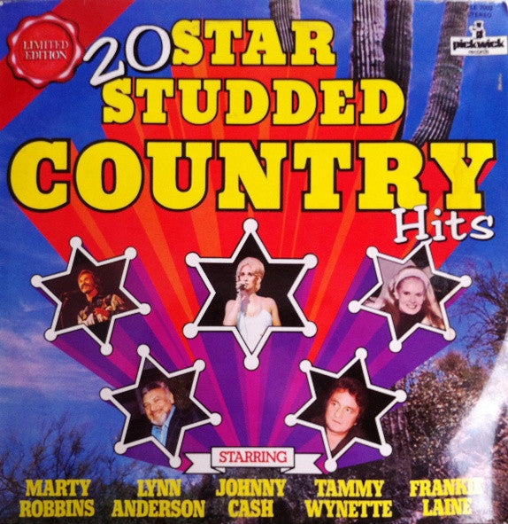 Various : 20 Star Studded Country Hits (LP, Comp, Ltd)