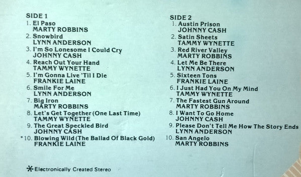 Various : 20 Star Studded Country Hits (LP, Comp, Ltd)