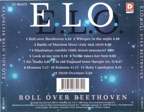 Electric Light Orchestra : Roll Over Beethoven (CD, Comp)
