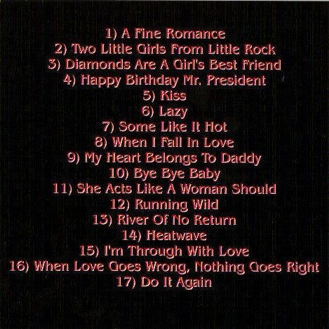 Marilyn Monroe : Goddess (CD, Comp)