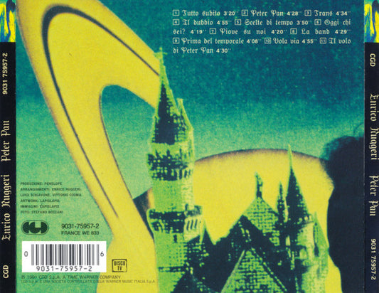 Enrico Ruggeri : Peter Pan (CD, Album)