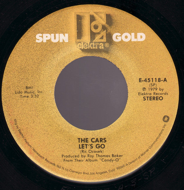 The Cars : Let's Go / My Best Friend's Girl (7", Single)