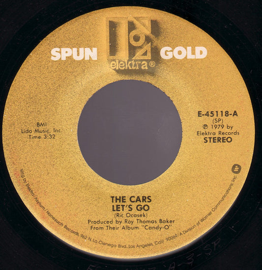 The Cars : Let's Go / My Best Friend's Girl (7", Single)