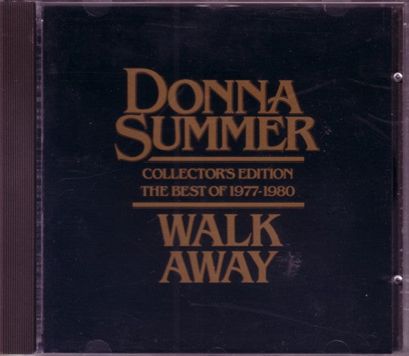 Donna Summer : Walk Away - Collector's Edition (The Best Of 1977-1980) (CD, Comp, RP)