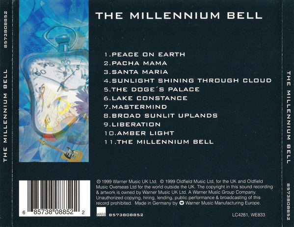 Mike Oldfield : The Millennium Bell (CD, Album)